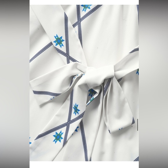 BloomChic Geometric Pocket Shirt Collar Sleeveless Dress - Picture 5 of 5